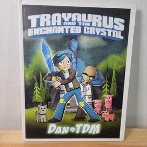 BOOK DanTDM: Trayaurus and the Enchanted Crystal: A Graphic Novel (hardback)